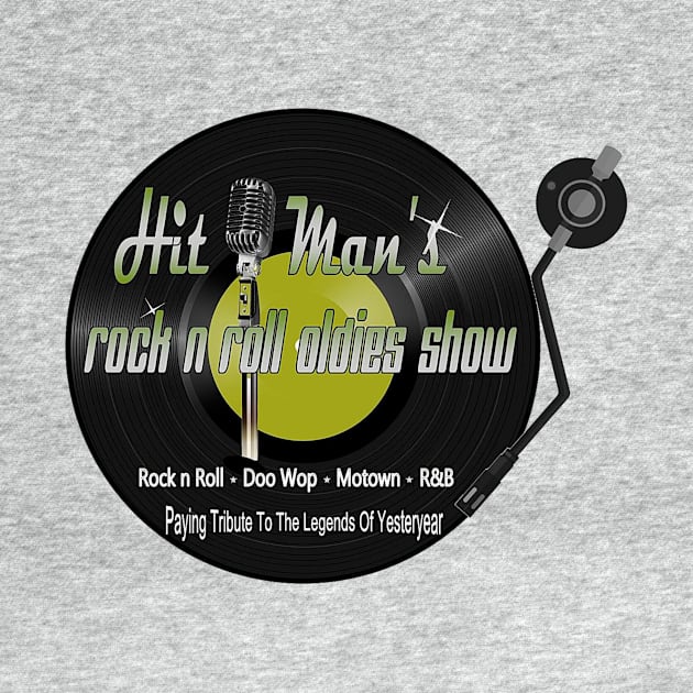 Record Logomusic by The Hit Man's Rock n' Roll Oldies Merch Booth